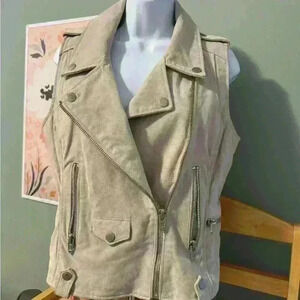 Blank NYC Suede Moto Vest